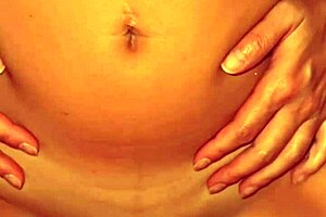 Milf's Shaved Pussy Moans During Powerful Orgasm