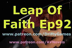 LEAP OF FAITH 92: EROTIC GROUP GAME WITH THREE SOME ACTION!