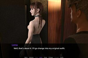 Lena plays nudist school part 9 on a date