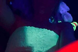 Nikki Lixxx gives a sexy POV while licking shaved pussy and ass