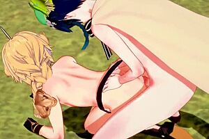 Aether and Ventus’ passionate gay experience in Genshin Impact