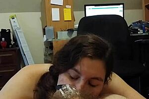 hey, check out this chastity blowjob tease with femdom vibes 😈