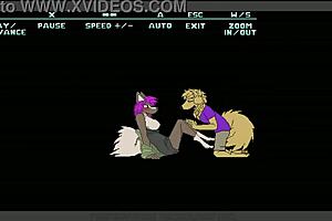 predation scenes unfold in furry cartoon outdoor games