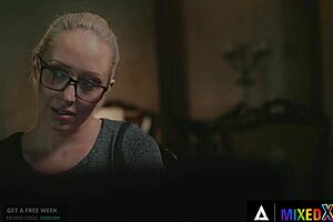 Blonde milf christina shine masturbates in lingerie and stockings