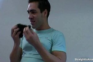 Brunette Receives Deepthroat And Anal Fucking With Cumshot