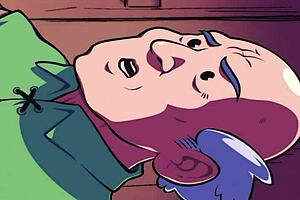 Vampire Sucks Cum in Anime Hentai