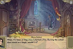 I watched McGonagall banging in innocent witches cosplay