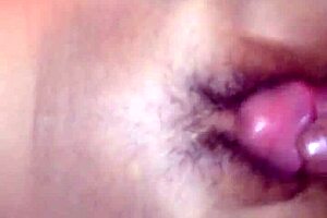 wife's pussy squirts hard during intense play