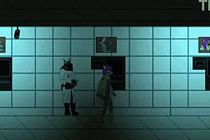 predation scenes unfold in furry cartoon outdoor games