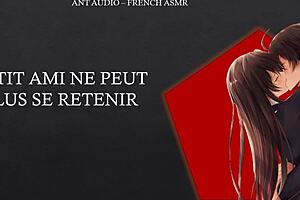 French Boyfriend Can't Hold Back in Intense ASMR Audio