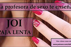 Follow teacher's jerk off instructions