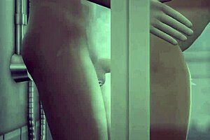 intense blowjob from monster alien in 3d anime ends with creampie