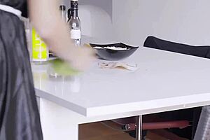 I Caught Thieving Maid Masturbating on Hidden Camera in Room