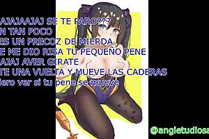 Mona CATCHES you SPYING and FORCES ANAL PLEASURE with JOI in Genshin hentai femdom.