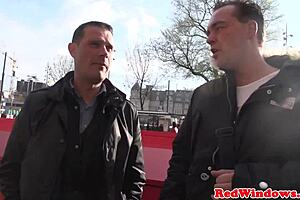 Mature Dutch tourist ride