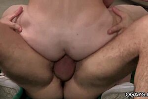 Gay Sex in the Garage with Deep Monster Cock Action!