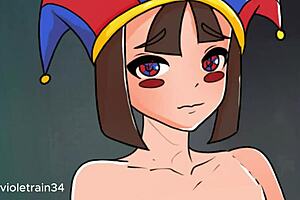 pomni loves sex with big cocks and cum inside her