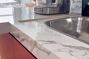 he arrived home and caught me masturbating then fucked me nicely and finished the service - romulo pontess