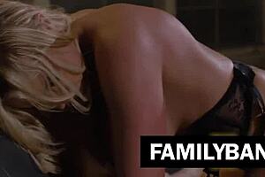 Stepmother’s kiss makes Ricky Spanish horny for more family fun