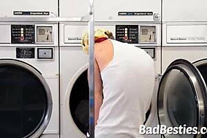 Creeping dude humiliated by hot girls in wild public orgy