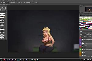 Darkcookie streams summertime saga on picarto in high definition