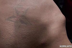 Mya in intense bondage submission!