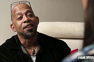 ebony babysitter harley dean secures the job with shanedieselxxx