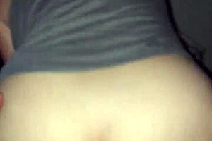 watching her big ass bouncing in doggystyle as she bends over