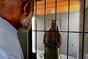 audrey teases with big black cock in the hood