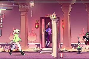 Max the elf engages in detailed sexual scenes at level 5 and beyond.