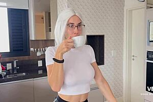 I have a cigarette while I have sex with my stepson’s friend.