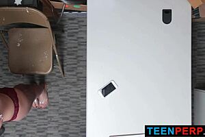 Female Suspect Avi Love Caught Hiding Items in Undergarments