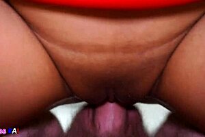 Asian Milf Gets Creampie For Christmas