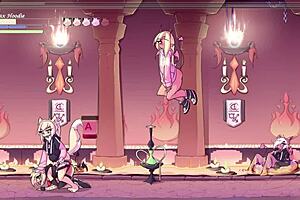 Max the elf engages in detailed sexual scenes at level 5 and beyond.