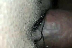 Feeling the passion as the young favela girl pleasures the handsome black guy