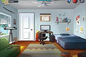 Summertime Saga episode 117 unfolds in anime style