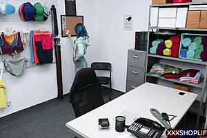 Cute Chick With Blue Hair Gets Punished