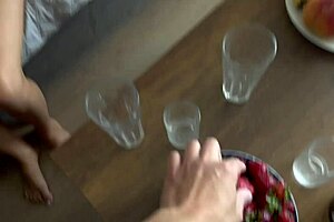 Hot Amateur Bisexual Threesome Featuring Anal, Doggy, Bent Over Sex at Home Party