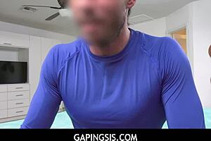 Stepsister fucks stepbrother without permission