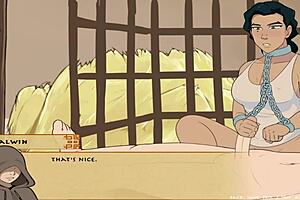 Feeling the love in Four Elements Trainer Book 4 Part 61