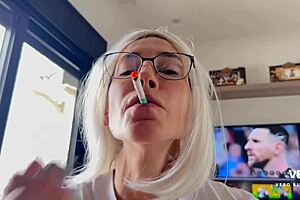 I Can't Stop Fucking My Step Son's Friend While Smoking