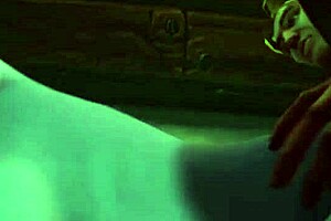Curvy girl gets monster cock in her ass in a Real Life Warcraft parody