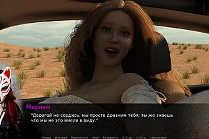 Myriam explores life with bold upskirt cosplay outdoors