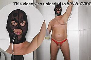 Extreme Kinky Dutch Man Drinks Pee