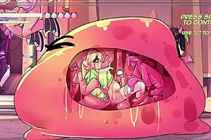 Max the elf engages in detailed sexual scenes at level 5 and beyond.