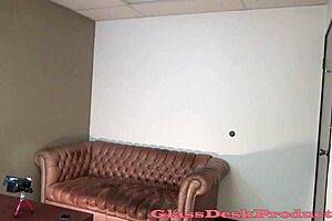 > rachel fox drips cum in horny casting session 😈