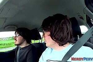 Tricked British Amateur Feels Intense Pleasure During First POV Facial Blowjob