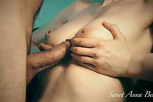 Watch this milf use her perfect tits for a fleshlight titfuck on a big cock, ending with cum on her boobs