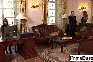 euro slut gets fucked