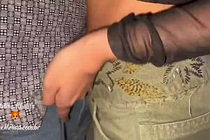 Mel Khalifa Almost Naked At Club Attracts Attention